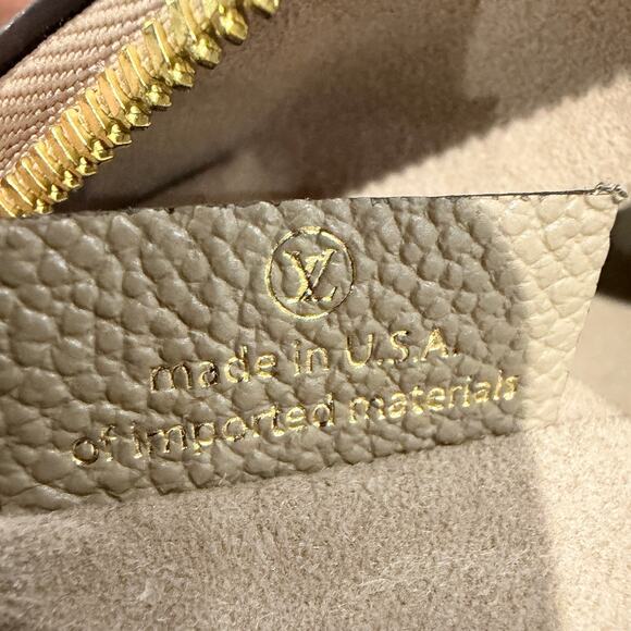 Louis Vuitton Empreinte Maida Hobo Tourterelle Leather Bag Purse, Turtle Dove - Picture 11 of 16